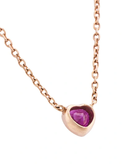 Shop Anita Ko Ruby Heart Necklace
