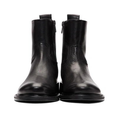 Ann Demeulemeester Canyon Leather Ankle Boots In Black ModeSens