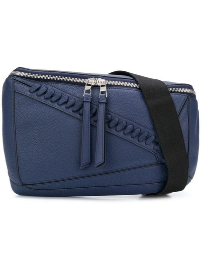 Shop Loewe Puzzle Belt Bag - Blue