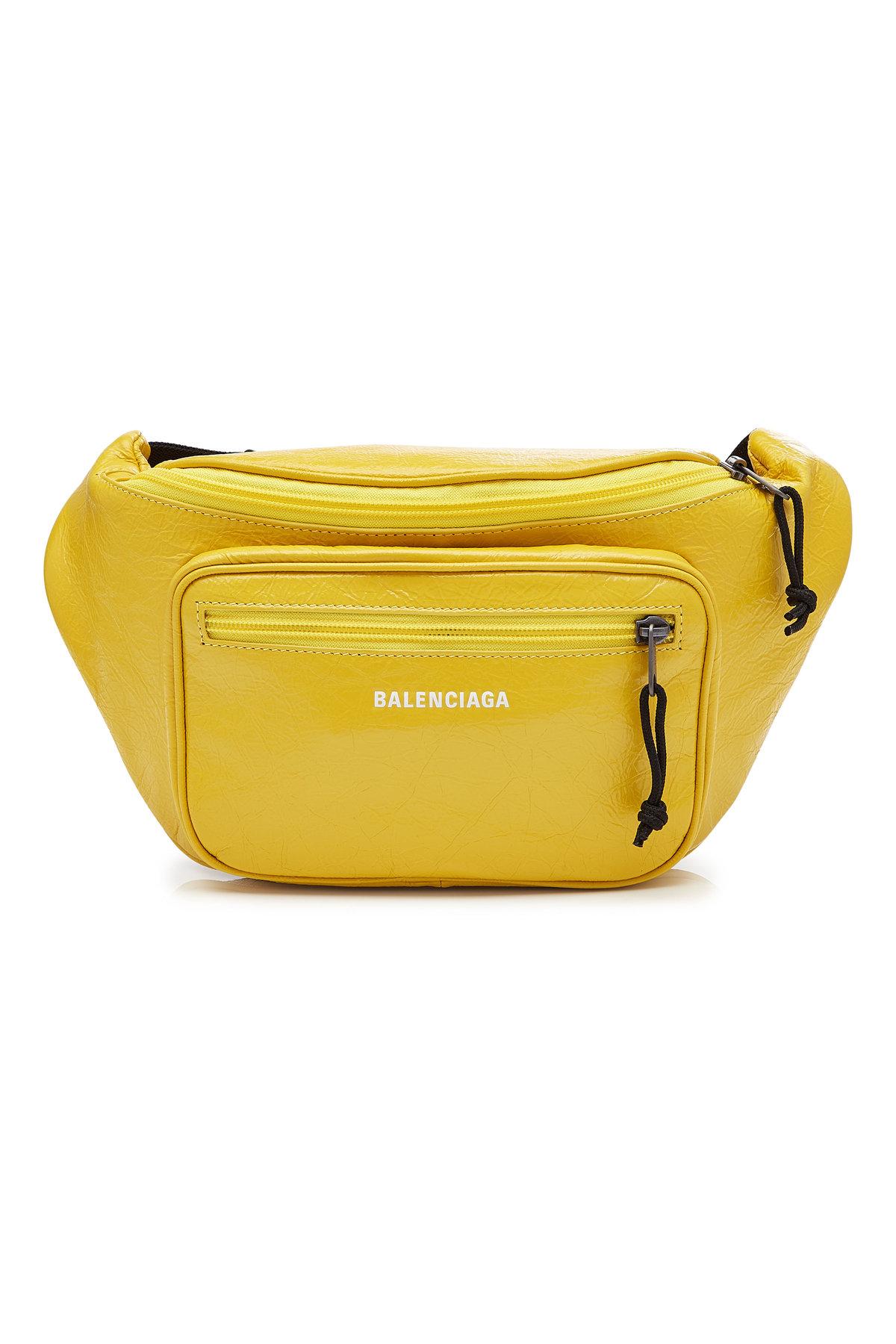 balenciaga leather belt bag