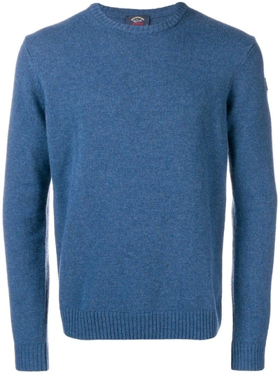 Shop Paul & Shark Round Neck Jumper - Blue