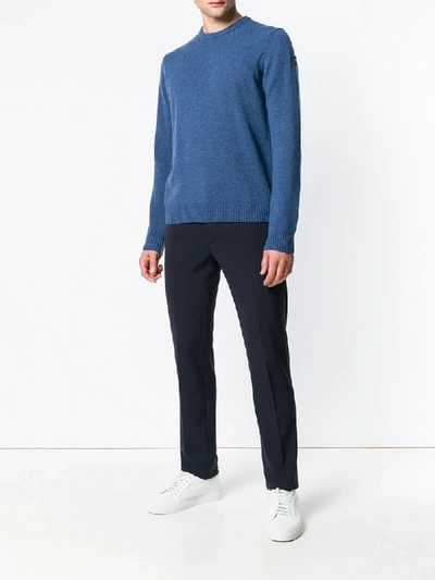 Shop Paul & Shark Round Neck Jumper - Blue