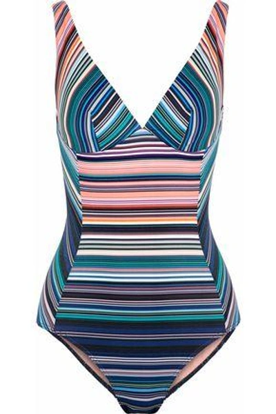 Shop Jets By Jessika Allen Jets Australia By Jessika Allen Woman Striped Swimsuit Multicolor