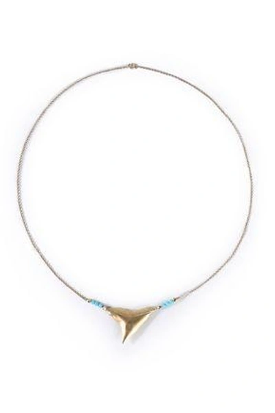 Shop Aurelie Bidermann Woman 18-karat Gold Turquoise Necklace Gold