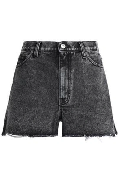 Shop Iro Woman Denim Shorts Black