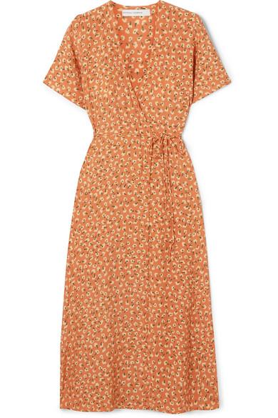 faithfull leila wrap dress