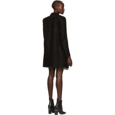 Shop Isabel Marant Étoile Isabel Marant Etoile Black Iken Wool Coat In 01bk Black