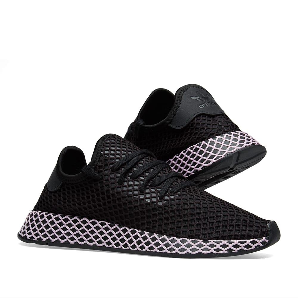 adidas deerupt black lilac