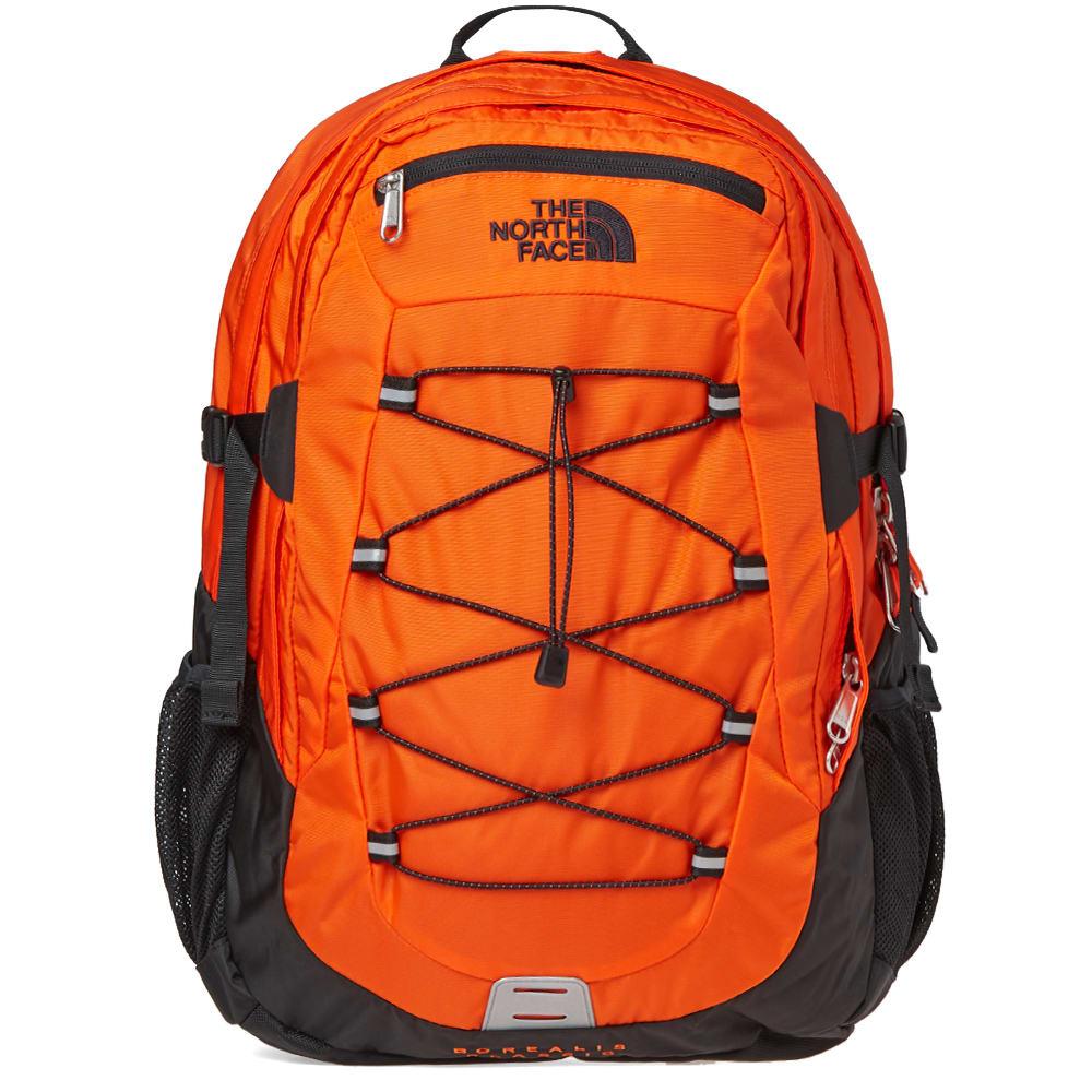 north face borealis orange