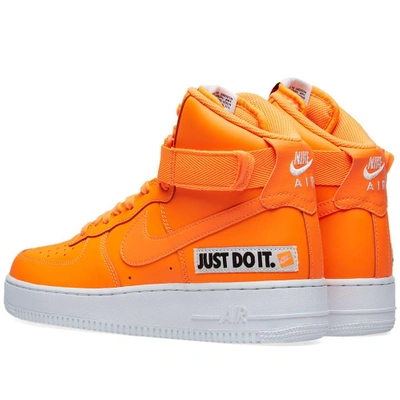 Shop Nike Air Force 1 High Lx W In Orange