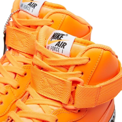 Shop Nike Air Force 1 High Lx W In Orange