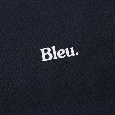 Shop Bleu De Paname Mini Bleu Print Tee In Blue