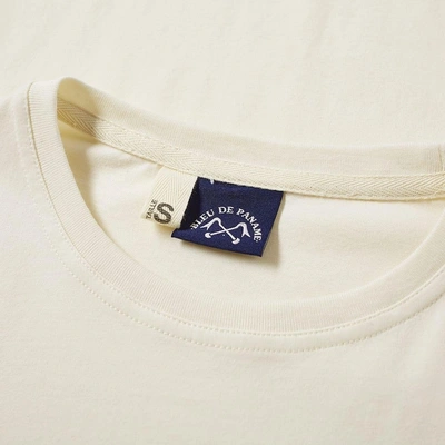 Shop Bleu De Paname Long Sleeve Logo Tee In White