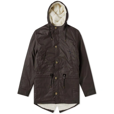 Shop Bleu De Paname Gabardine Parka In Green