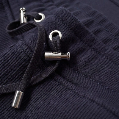 Shop Balmain Zip Pocket Sweat Pant In Blue