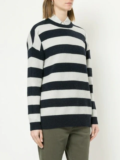 Shop Jac + Jack Jac+ Jack Paterson Stripe Sweater - Blue