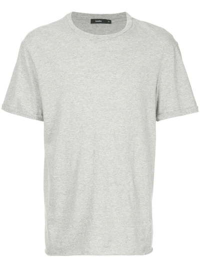 Shop Bassike Round Neck T-shirt - Grey