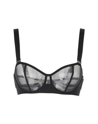 Shop Dkny Bras In Black