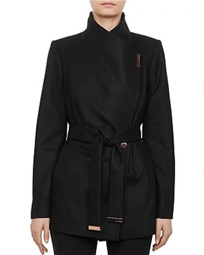 Ted Baker Rytaa Short Belted Wrap Coat