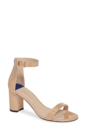stuart weitzman 75lessnudist ankle strap sandal