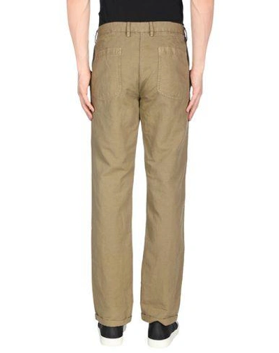 Shop Gant Rugger Casual Pants In Military Green