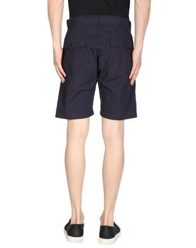 Shop Battenwear Shorts & Bermuda In Dark Blue