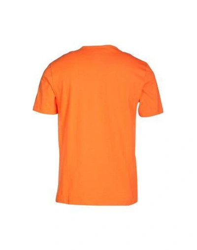 Shop Acne Studios T-shirt In Orange