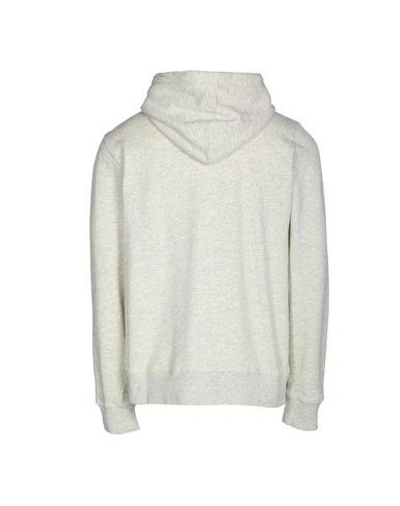 Shop Club Monaco Hooded Sweatshirt In Light Grey