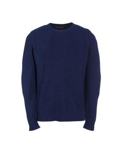 Shop Belstaff Sweater In Dark Blue