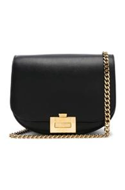 Shop Victoria Beckham Box With Chain Handbag In Black