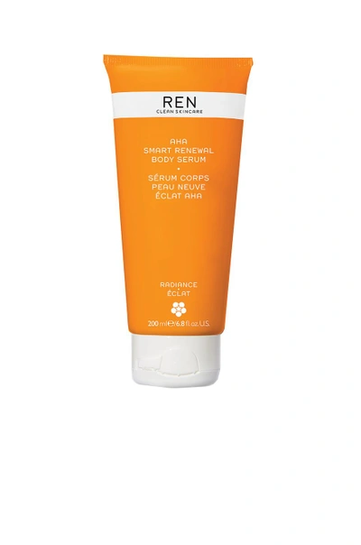 Shop Ren Clean Skincare Aha Smart Renew Body Serum. In N,a
