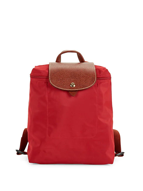 longchamp backpack folded
