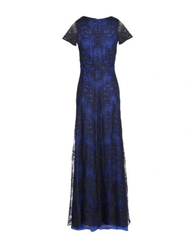 Shop Catherine Deane Long Dress In Dark Blue