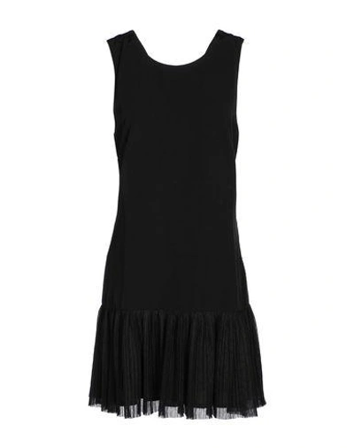 Shop Sandro Short Dresses In Black