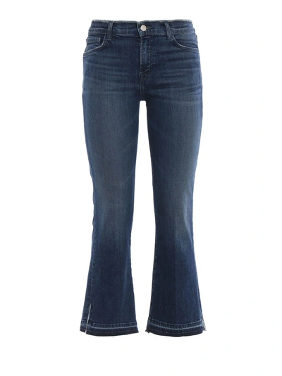 Shop J Brand Cropped Jeans In Basic