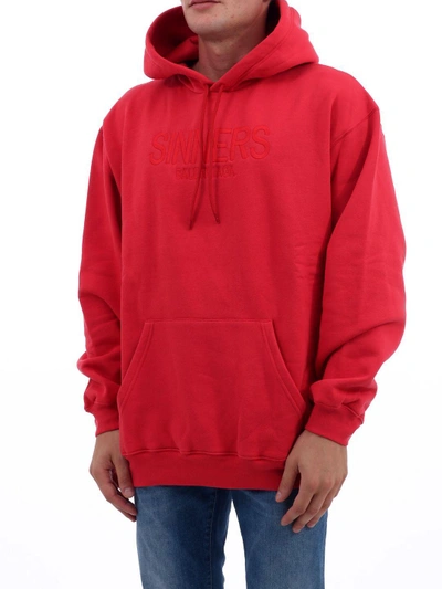 Balenciaga Red Sinners Hoodie | ModeSens