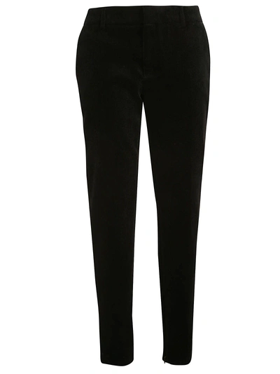 Shop Saint Laurent Classic Trousers In Noir