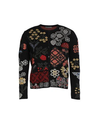 Shop Alexander Mcqueen Cardigan In Black