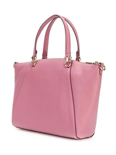 Shop Coach Prairie Satchel Bag In Pink & Purple