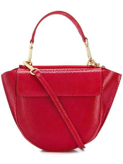 Shop Wandler Hortensia Mini Bag - Red