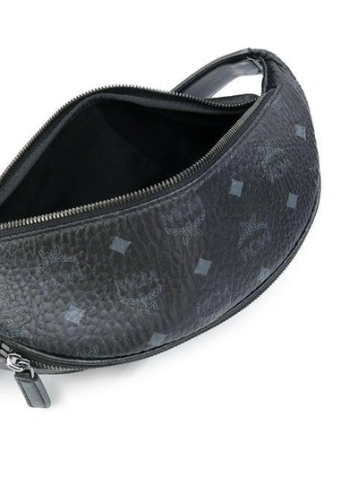 Shop Mcm Stark Belt Bag In Black