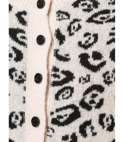 Shop Altuzarra Leopard Intarsia Cardigan In Print