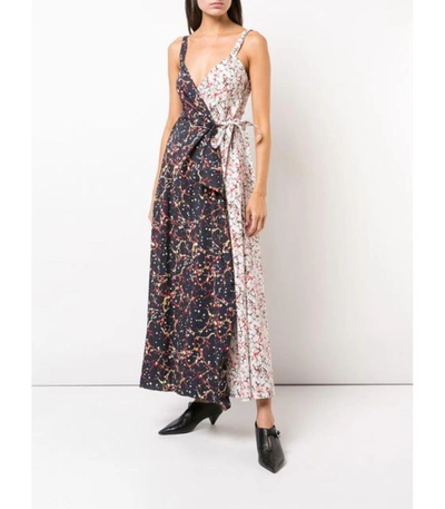 Shop Rosie Assoulin Printed Maxi Wrap Dress