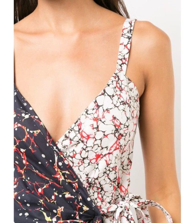 Shop Rosie Assoulin Printed Maxi Wrap Dress