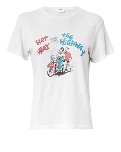 Shop Re/done Her Way Classic T-shirt