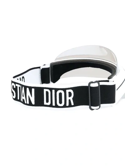Shop Dior Club1 Visor In White