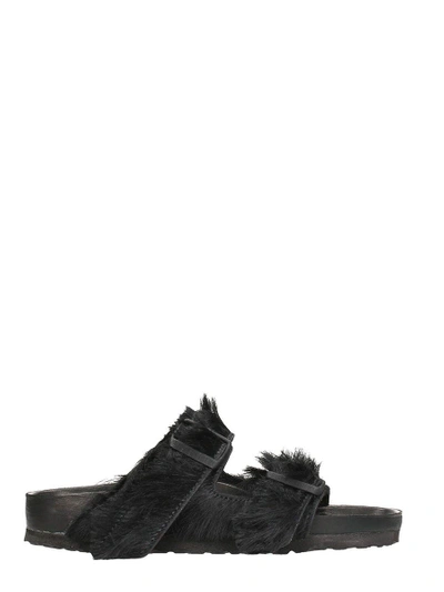 Shop Birkenstock X Rick Owens Sandals In Black