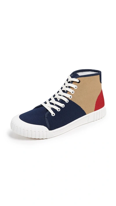 Shop Good News Gamer High Top Sneakers In Tri Color