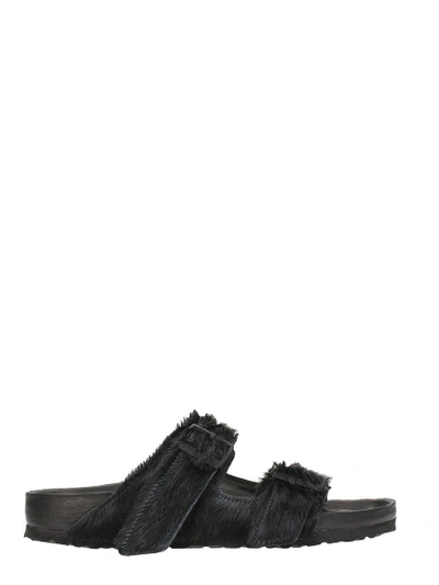 Shop Birkenstock X Rick Owens Sandals In Black