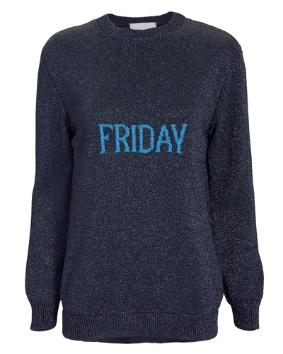 Shop Alberta Ferretti Friday Sweater In Grey